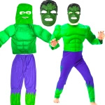 HULK Strój Dla Chłopca Kostium + Maska 116-122