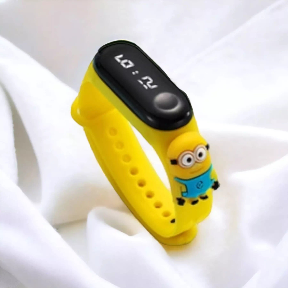 Zegarek LED Dla Dzieci SMARTBAND MINIONKI
